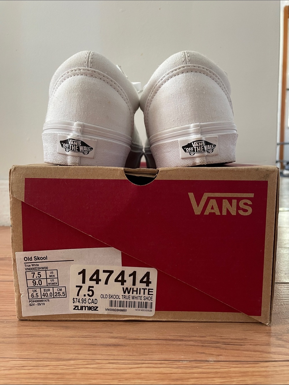 Vans Old Skool Men’s Sneakers - White